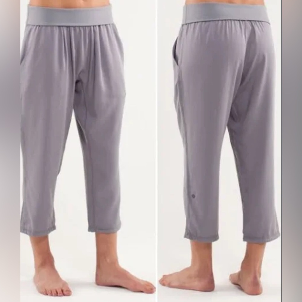 Lululemon Post Power Crop Size 4